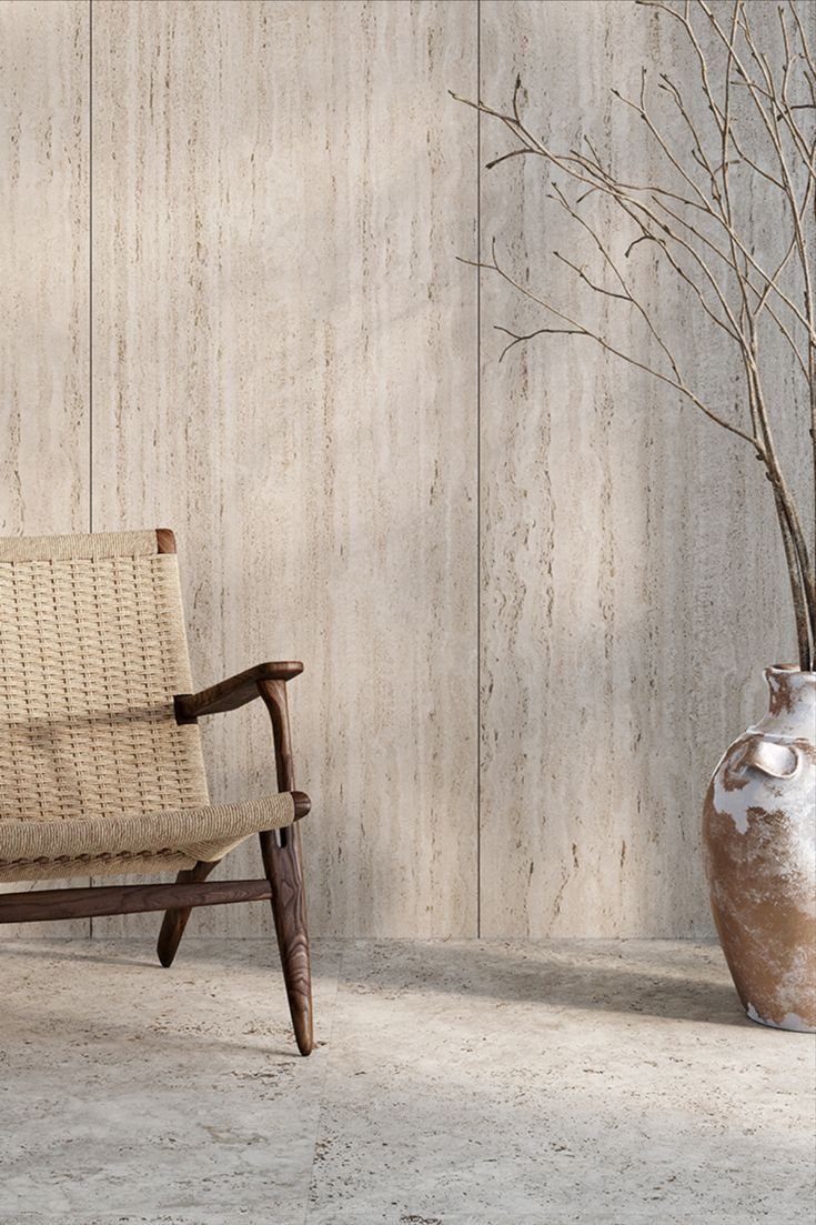 Flexible stone veneer wall covering — view 2