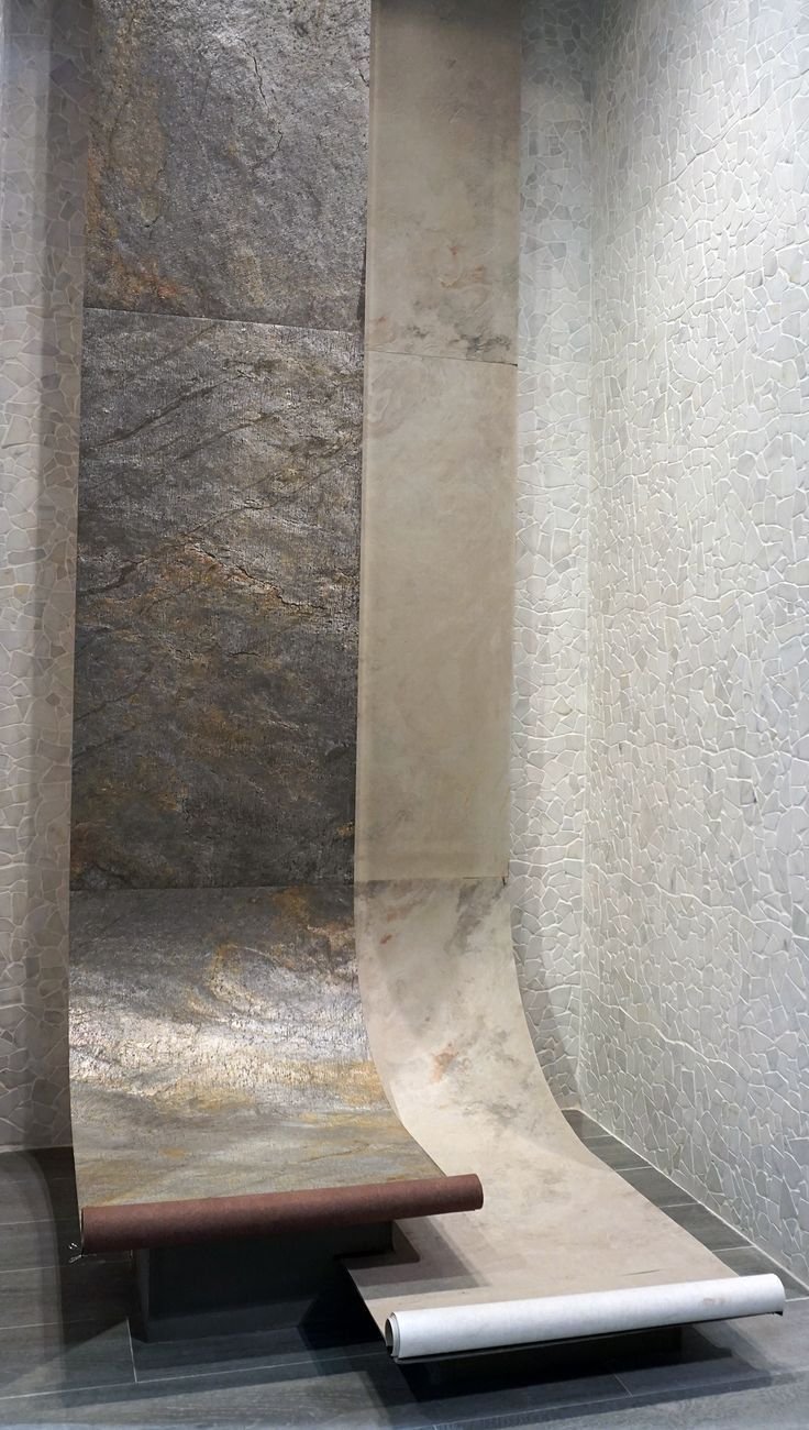 Flexible stone veneer wall covering — view 4