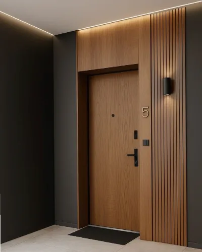 Hotel soundproof acoustic doors — view 3