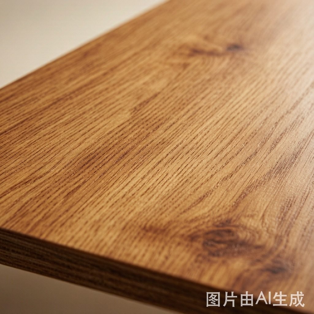 Wood veneer surface detail